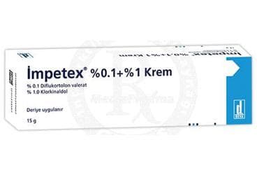 IMPETEX %0.1 + %1 KREM (15 G) İlaç Görseli