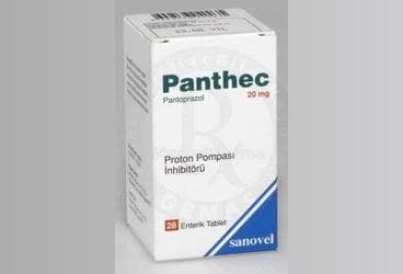 PANTHEC 20 MG 28 ENT.TABLET İlaç Görseli