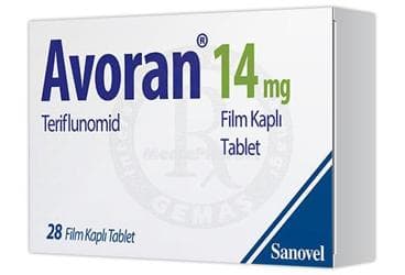 AVORAN 14 MG FILM KAPLI TABLET (28 FİLM KAPLI TABLET) İlaç Görseli