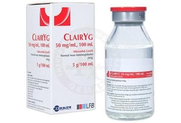CLAIRYG 50 MG/ML, 100 ML INFUZYONLUK COZELTI (1 FLAKON) İlaç Görseli