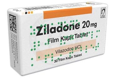 ZILADONE 20 MG FILM KAPLI TABLET (30 TABLET) İlaç Görseli