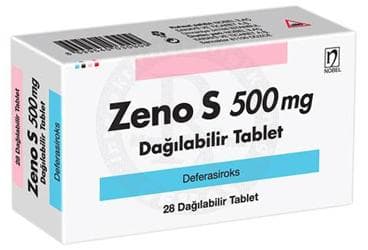 ZENO S 500 MG DAGILABILIR TABLET (28 TABLET) İlaç Görseli