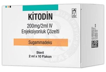 KITODIN 200 MG/2 ML IV ENJEKSIYONLUK COZELTI (10 FLAKON) İlaç Görseli