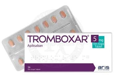 TROMBOXAR 5 MG FILM KAPLI TABLET İlaç Görseli
