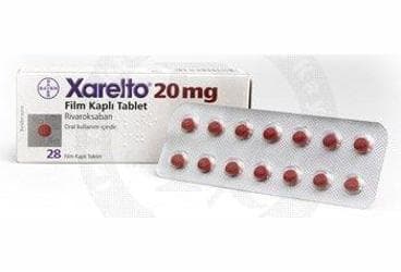 XARELTO 20 MG 28 FILM KAPLI TABLET İlaç Görseli