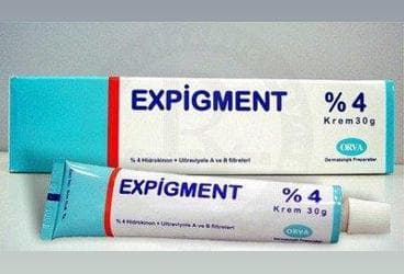 EXPIGMENT %4 30 GR KREM İlaç Görseli