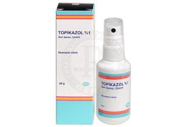 TOPIKAZOL %1 DERI SPREYI, COZELTI İlaç Görseli