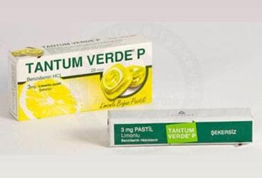 TANTUM VERDE P LIMONLU PASTIL 3 mg 20 pastil İlaç Görseli