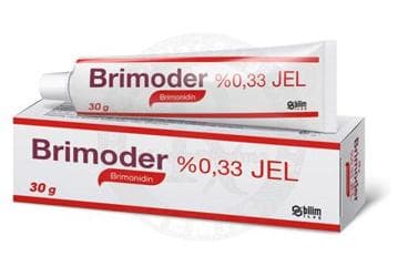 BRIMODER %0,33 JEL (30 GRAM) İlaç Görseli