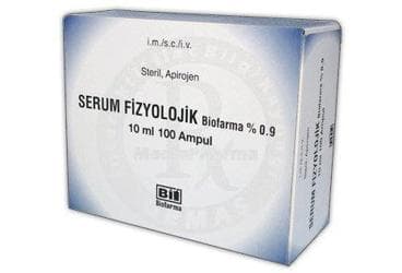 SERUM FIZYOLOJIK BIOFARMA % 0,9 10 ML 100 AMPUL İlaç Görseli