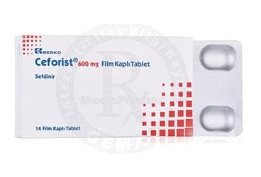CEFORIST 600 MG FILM KAPLI TABLET (14 TABLET) İlaç Görseli