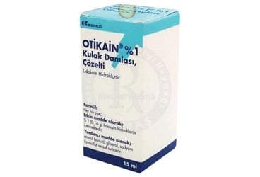 OTIKAIN %1 KULAK DAMLASI, COZELTI (15 ML) İlaç Görseli