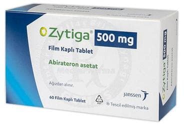 ZYTIGA 500 MG FILM KAPLI TABLET (60 FILM KAPLI TABLET) İlaç Görseli