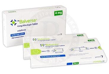 BALVERSA 4 MG FILM KAPLI TABLET (56 TABLET) İlaç Görseli