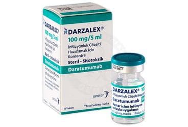 DARZALEX 100 MG/5 ML INFUZYONLUK COZELTI HAZIRLAMAK ICIN KONSANTRE İlaç Görseli