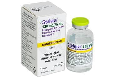 STELARA 130 MG / 26 ML INFUZYONLUK COZELTI HAZIRLAMAK ICIN KONSANTRE İlaç Görseli