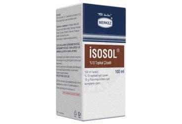 ISOSOL % 10 TOPIKAL ÇOZELTI-100 ML İlaç Görseli