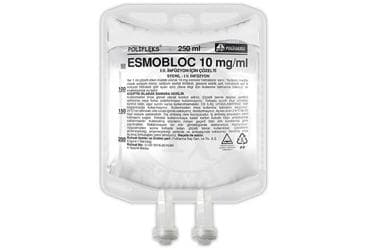 ESMOBLOC 10 MG / ML IV INF. ICIN COZELTI (250 ML SETSIZ) İlaç Görseli