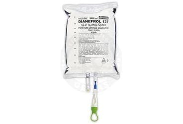 DIANEFROL 137 %2.27 GLUKOZ ICEREN PERITON DIYALIZ COZELTISI 5000 ML. TEKLI TORBA İlaç Görseli