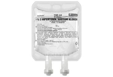 POLIFLEKS % 3 SODYUM KLORUR SOL. 150 ML(PVC TORBA) SETSIZ İlaç Görseli