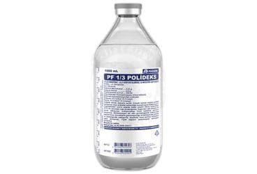 1/3 POLIDEKS SOLUSYONU 1000 ML (CAM SISE ) SETLI İlaç Görseli