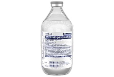 PF POLIHES (HES 200/0,5) %6 IV INFUZYON ICIN COZELTI 500 ML SETLI İlaç Görseli