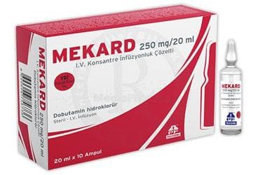MEKARD 250 MG/20 ML I.V. KONSANTRE INFUZYONLUK COZELTI (10 AMPUL) İlaç Görseli