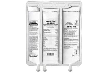 PERIEVILO N4-600E INFUZYONLUK ELEKTROLITLI AMINO ASIT COZELTISI, GLUKOZ COZELTISI VE LIPID EMULSIYONU (1500ML) İlaç Görseli