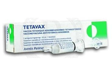 TETAVAX 0,5 ML ENJ. ICIN SUSP. 1 KULL. HAZ. ENJEKTOR İlaç Görseli