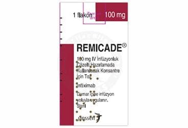 REMICADE 100 MG KONSANTRE IV INFUZYON COZELTISI HAZIRLAMAK ICIN LIYOFILIZE TOZ ICEREN 1 FLAKON İlaç Görseli
