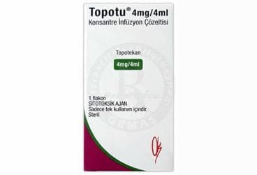 TOPOTU 4 MG/4 ML KONSANTRE INFUZYON COZELTISI İlaç Görseli