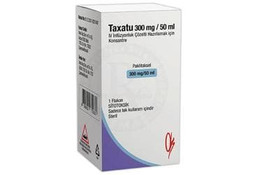 TAXATU 300 MG /50 ML IV INFUZYONLUK COZELTI HAZIRLAMAK ICIN KONSANTRE (1 FLAKON) İlaç Görseli