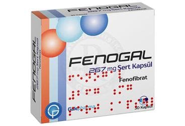FENOGAL 267 MG SERT KAPSUL (30 KAPSUL) İlaç Görseli