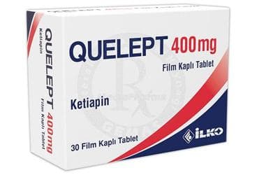 QUELEPT 400 MG FILM KAPLI TABLET (30 TABLET) İlaç Görseli