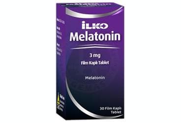 ILKO MELATONIN 3 MG FILM KAPLI TABLET (30 TABLET) İlaç Görseli