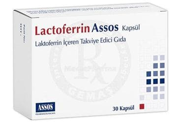 LACTOFERRIN KAPSUL LAKTOFERRIN ICEREN TAKVIYE EDICI GIDA 30 kapsül İlaç Görseli