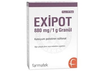 EXIPOT 880 MG/1 G GRANUL (20 SASE) İlaç Görseli