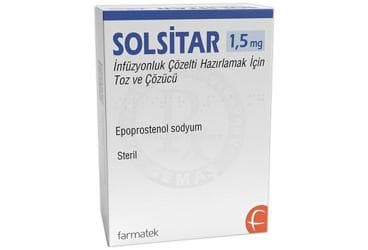 SOLSITAR 1,5 MG INFUZYONLUK COZELTI HAZIRLAMAK ICIN TOZ VE COZUCU İlaç Görseli