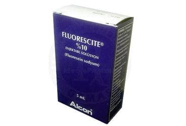 FLUORESCITE %10 ENJEKSIYONLUK COZELTI ICEREN 1 FLAKON İlaç Görseli