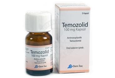TEMOZOLID 100 MG 5 KAPSUL İlaç Görseli