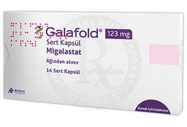 GALAFOLD 123 MG SERT KAPSUL (14 ADET) İlaç Görseli