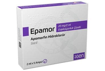 EPAMOR 20 MG/2 ML ENJEKSIYONLUK COZELTI (5 AMPUL) İlaç Görseli