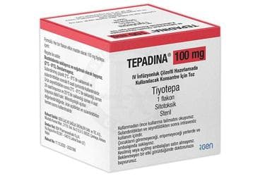 TEPADINA 100 MG IV INFUZYONLUK COZELTI HAZIRLAMADA KULLANILACAK KONSANTRE ICIN TOZ (1 FLAKON) İlaç Görseli