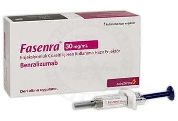FASENRA 30 MG/ML ENJEKSIYONLUK COZELTI ICEREN KULLANIMA HAZIR ENJEKTOR (1 ADET) İlaç Görseli