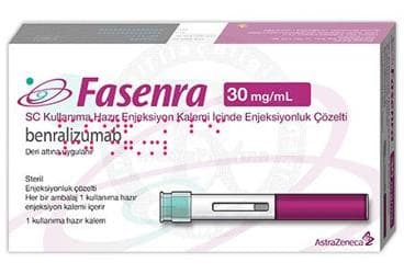 FASENRA 30 MG/ML KULLANIMA HAZIR ENJEKSIYON KALEMI ICINDE ENJEKSIYONLUK COZELTI (1 ADET) İlaç Görseli