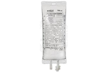 BIOFLEKS %0,9 IZOTONIK SODYUM KLORUR SOLUSYON 1000 ML(PVC TORBA) SETLI İlaç Görseli