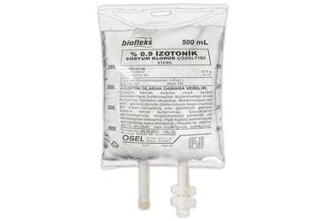 BIOFLEKS %0.9 NACL 500 ML SOLUSYON(PVC TORBA) SETSIZ İlaç Görseli