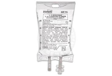 BIOFLEKS %5 DEKSTROZ %0.2 SODYUM KLORUR 500 ML SOLUSYON (PVC TORBA) SETSIZ İlaç Görseli