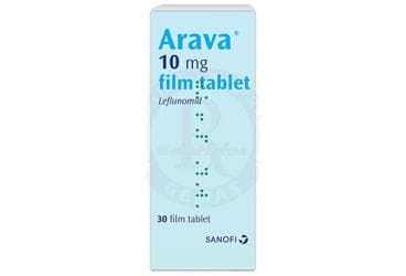 ARAVA 10 MG 30 FILM TABLET İlaç Görseli