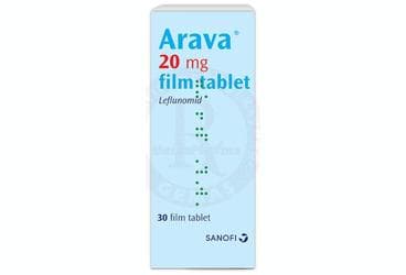 ARAVA 20 MG 30 FILM TABLET İlaç Görseli